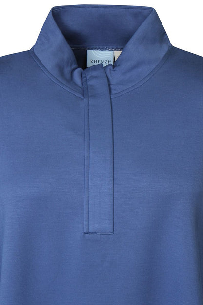Zh-Mya 1033-Pullover L/S True Blue