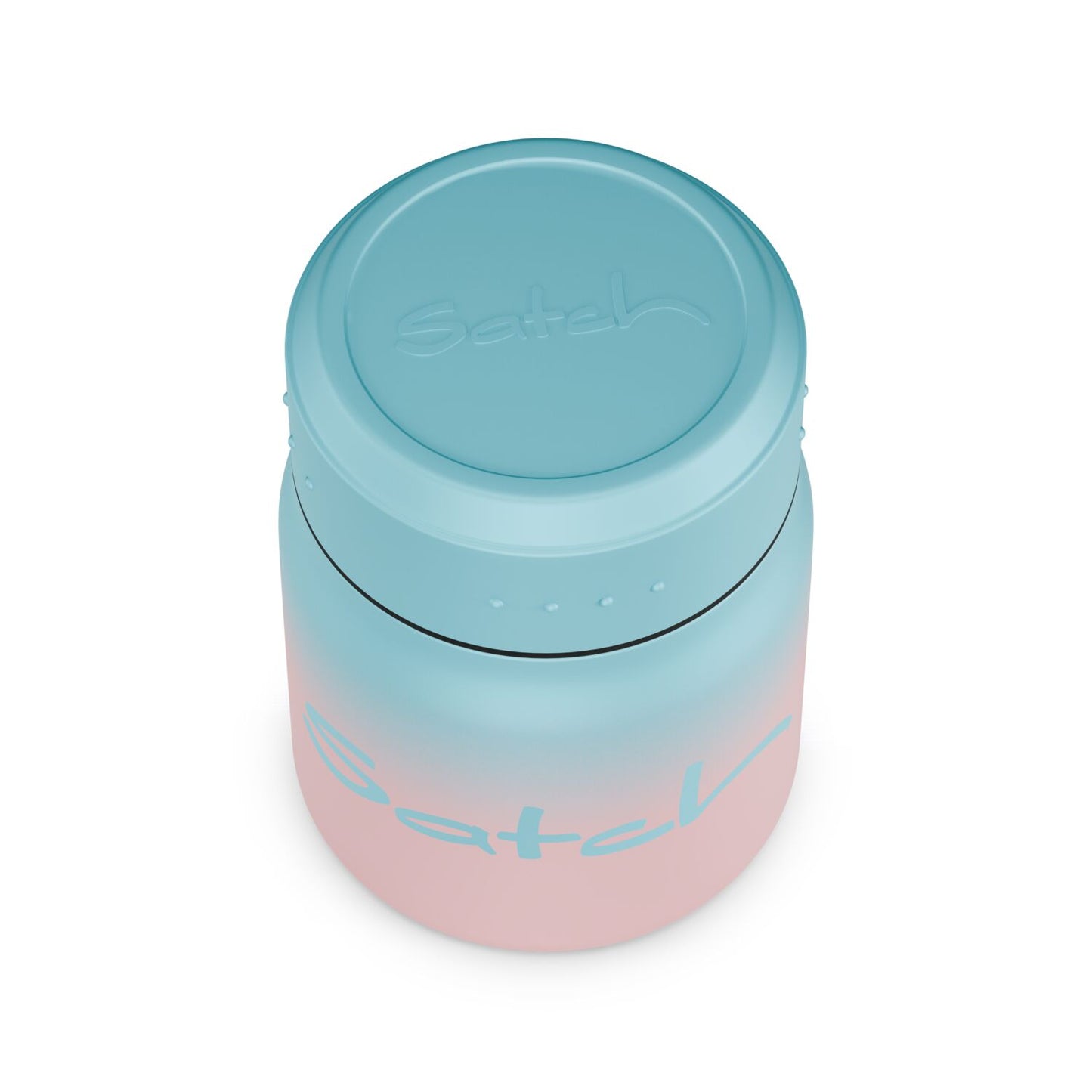 Thermo Lunchbox Light Blue Graffiti