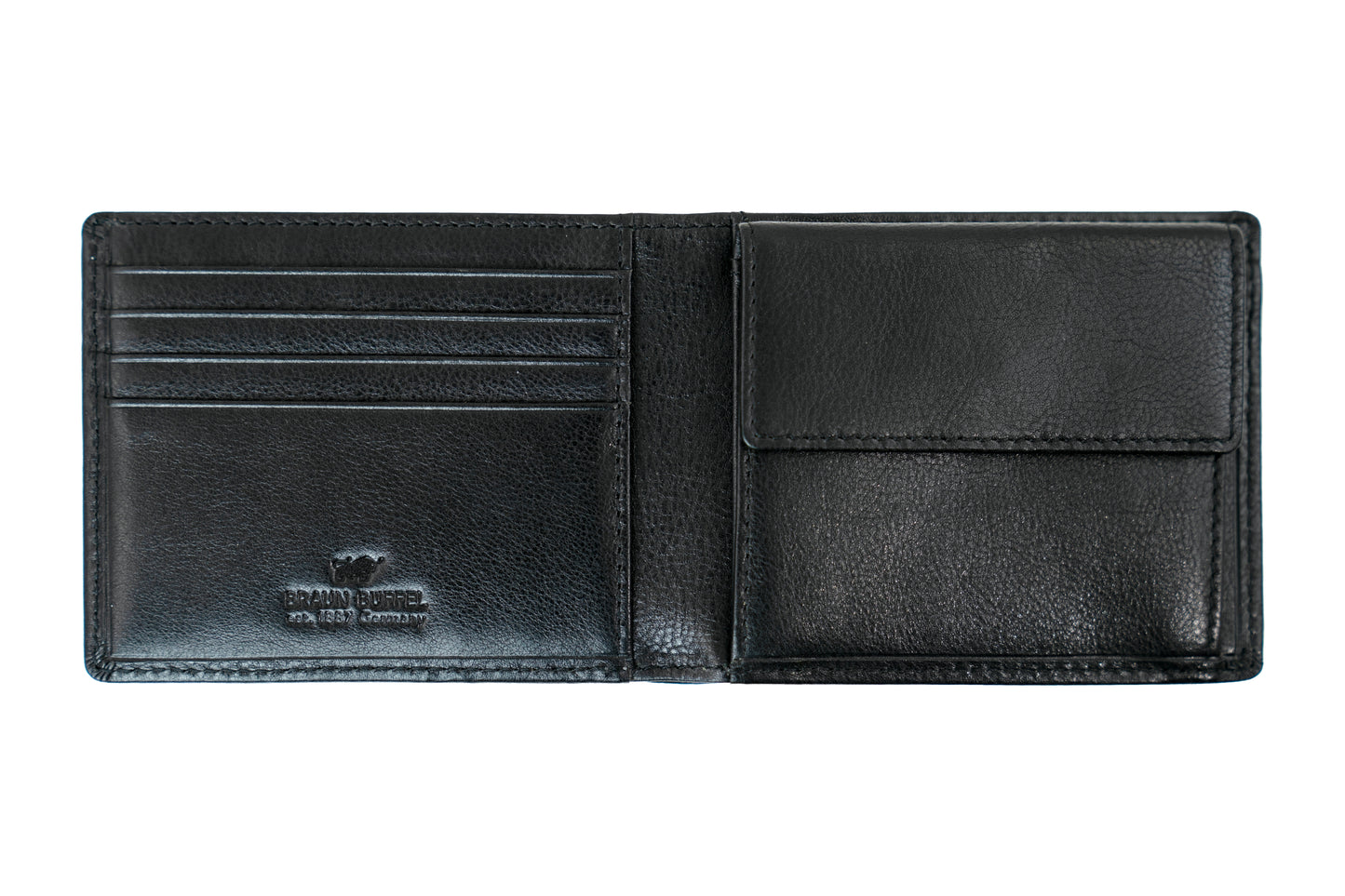 Arezzo Rfid Geldbörse 4+4Cs Schwarz schwarz