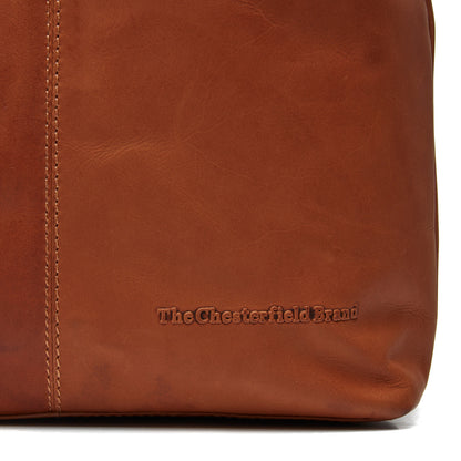 Schultertasche Klein 'Jen Cognac