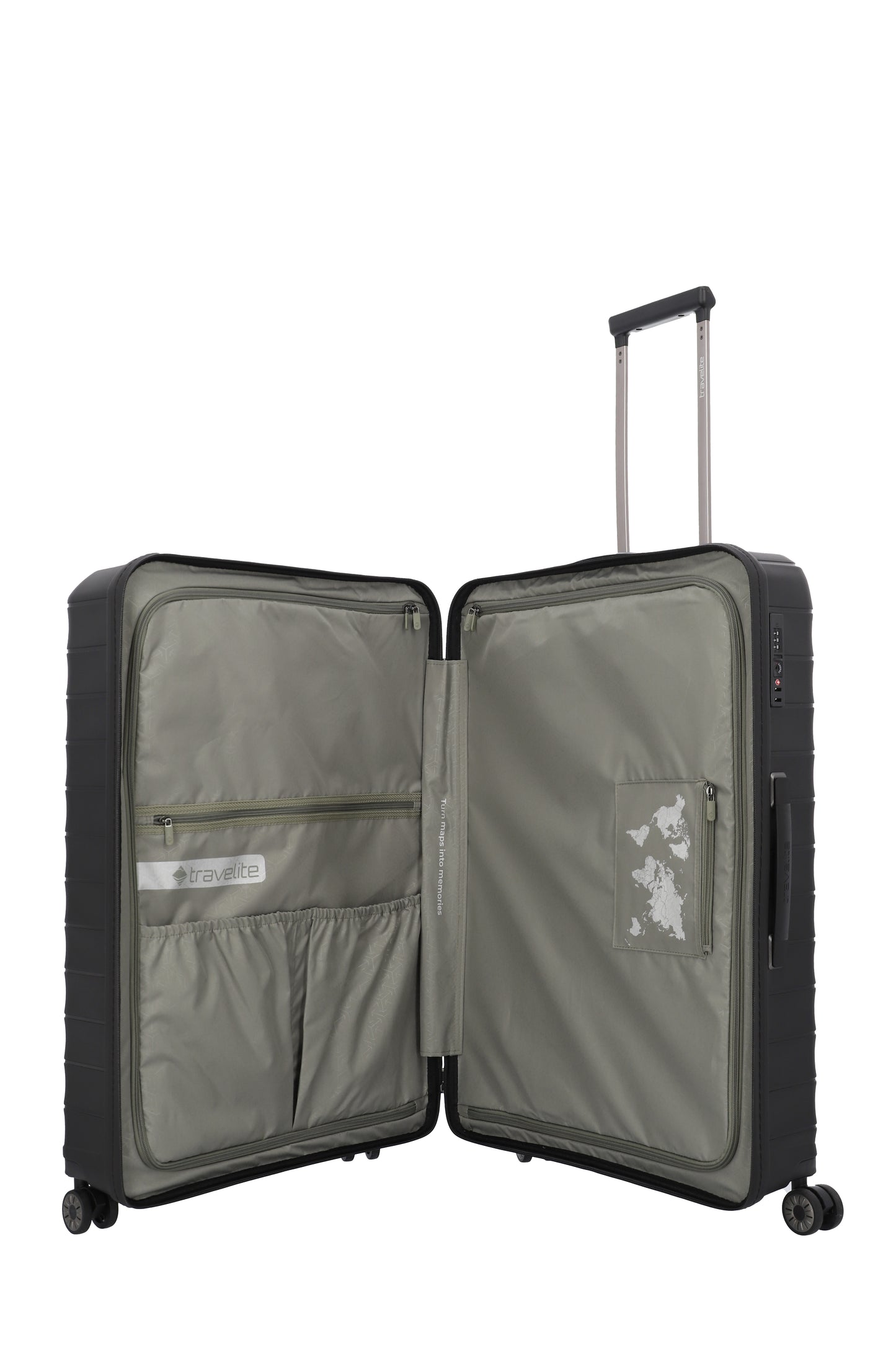 Mooby 4W Trolley L, Schwarz