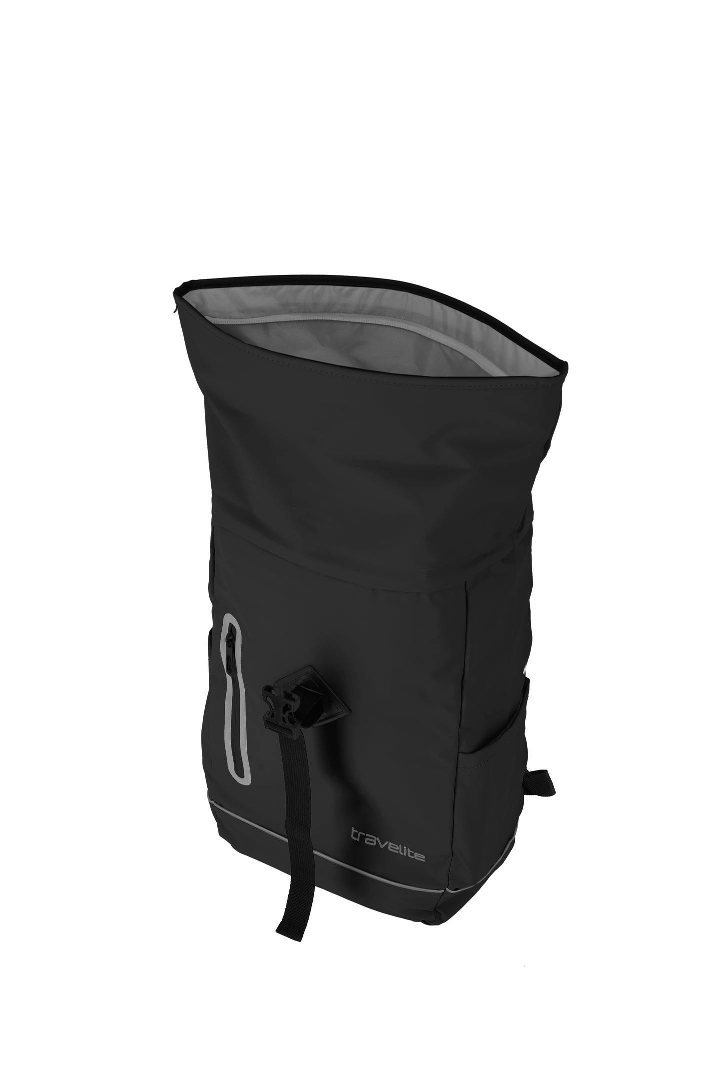 Basics Roll-Up Rucksack Plane, Schwarz
