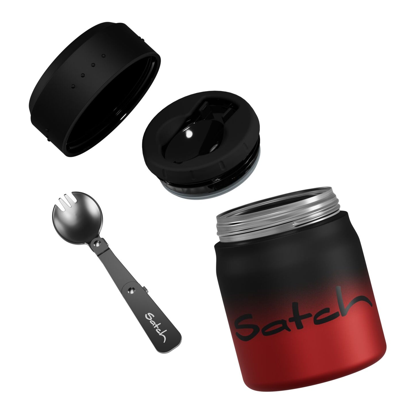 Thermo Lunchbox Black Graffiti