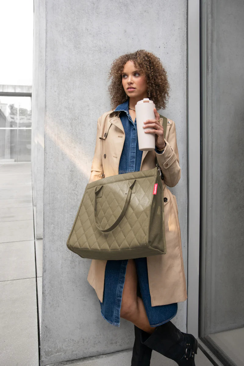 Daily Shopper Business rhombus olive