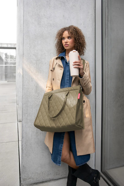 Daily Shopper Business rhombus olive