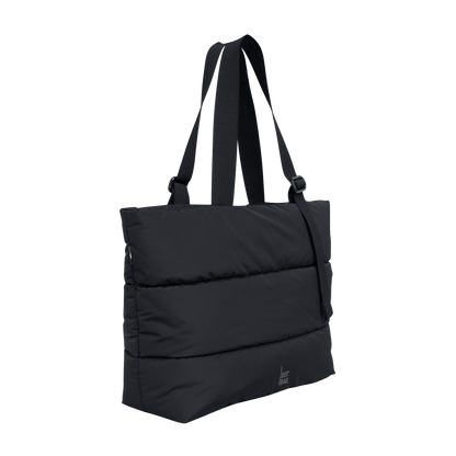 Puffer Tote Bag monochrome black