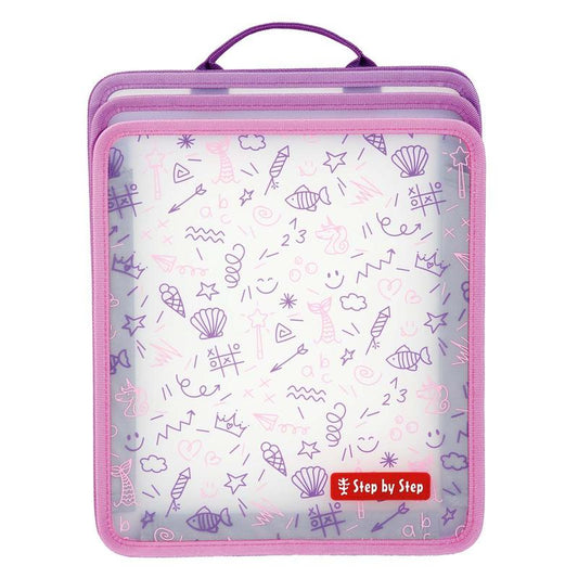 Faltbare Heftbox Pink