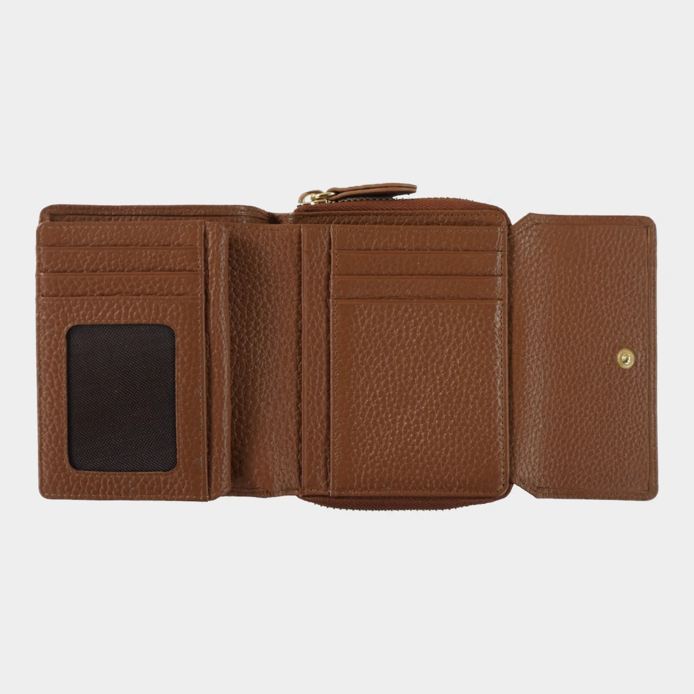 Asti Rv-Geldbörse M 8Cs Schwarz Saddle brown