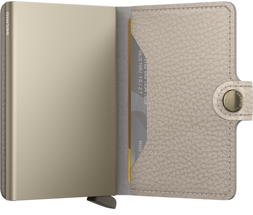 Miniwallet Pebble Latte