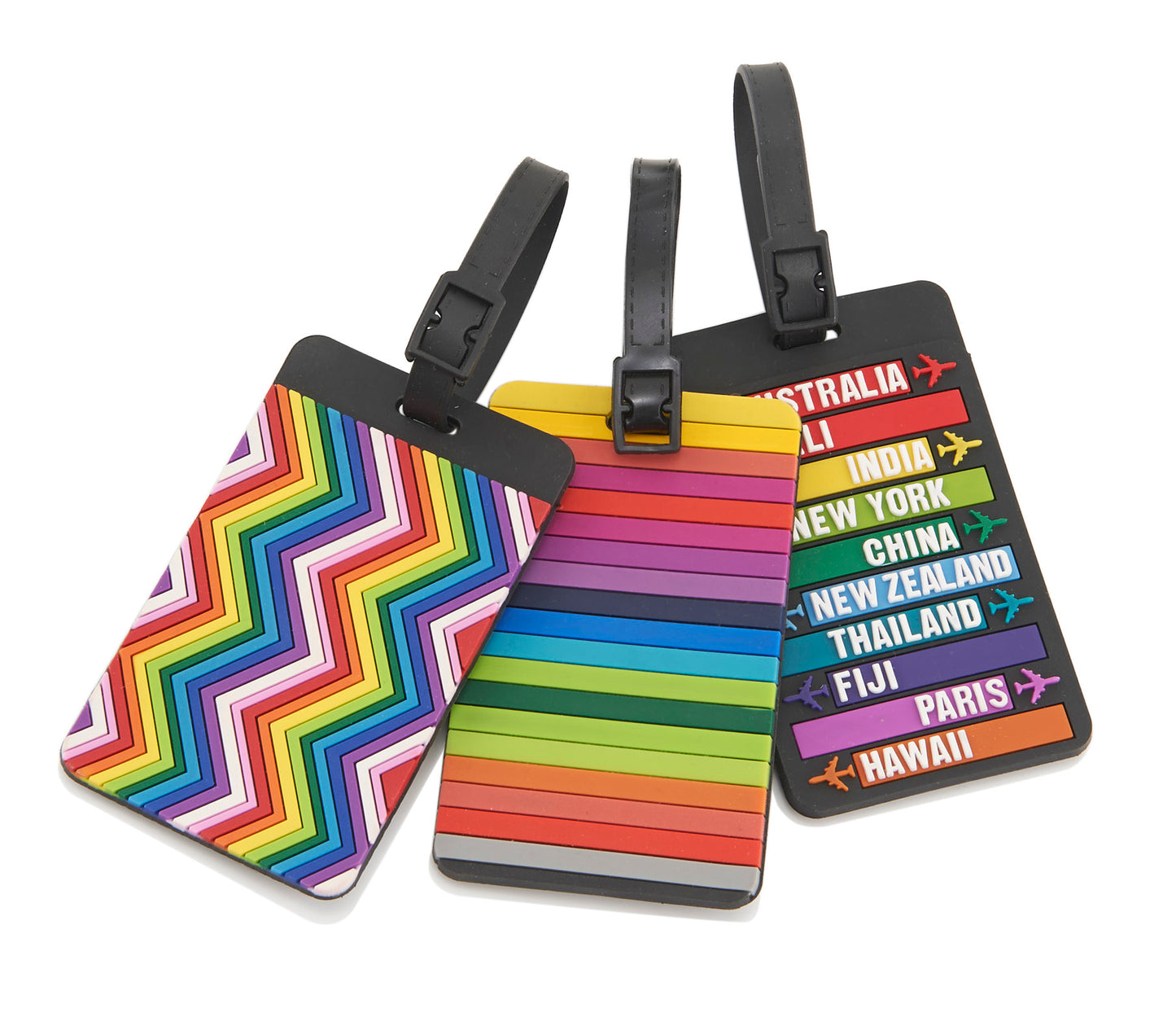 Accessoires Kofferanh.multicol., sortiert