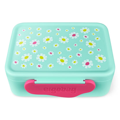 Kunststoff-Brotdosen Blümchen