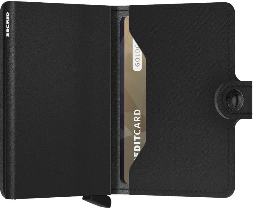 Miniwallet Black Powdercoat
