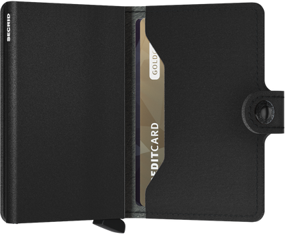 Miniwallet Black Powdercoat