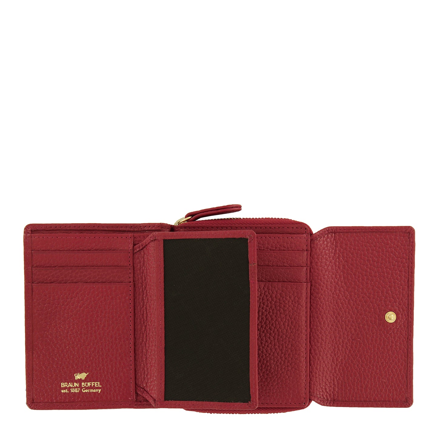 Asti Rv-Geldbörse M 8Cs Rot rot in rot