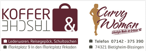 Koffer & Tasche mit Curvy Woman