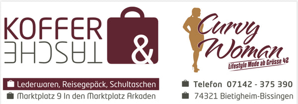 Koffer & Tasche mit Curvy Woman